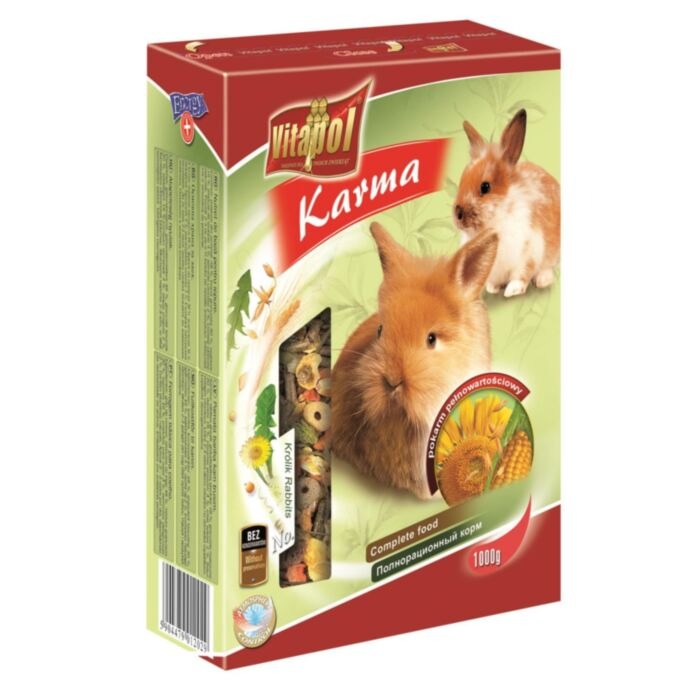VITAPOL RABBIT barība trušiem 1kg