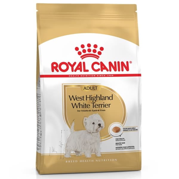ROYAL CANIN BHN WESTHIGHLAND WHITE TERRIER ADULT sausā suņu barība 500g