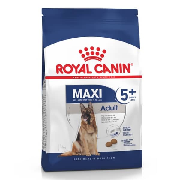 ROYAL CANIN SHN MAXI ADULT 5+ sausā suņu barība 4kg