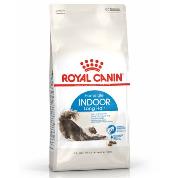 ROYAL CANIN FHN INDOOR LONG HAIR sausā kaķu barība 4kg