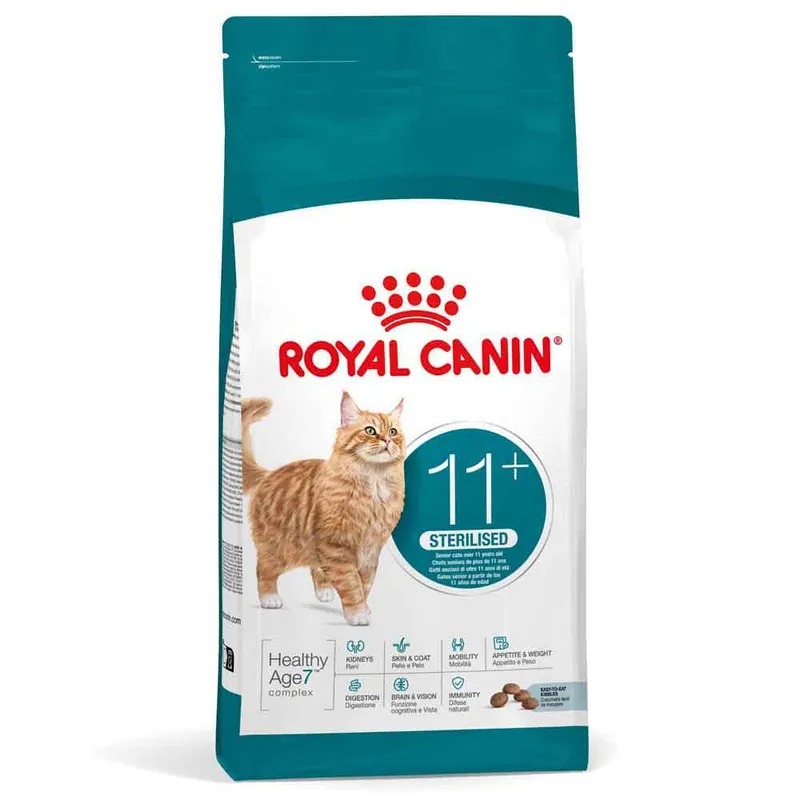 ROYAL CANIN FHN C AGEING STERILISED 11+ sausā kaķu barība 400g