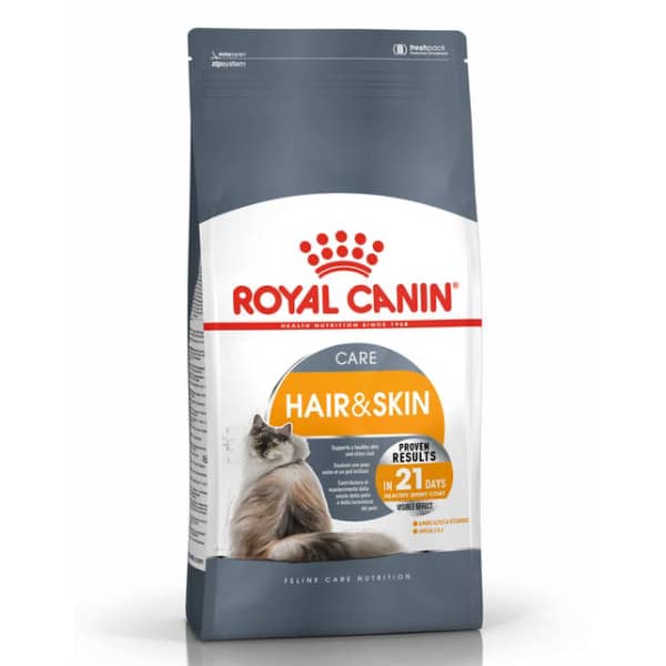 ROYAL CANIN FCN HAIR & SKIN CARE sausā kaķu barība 4kg