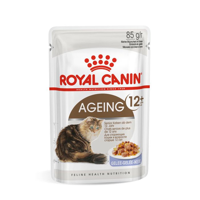 ROYAL CANIN FHN AGEING 12+ JELLY kaķu konservi želejā 85g