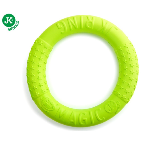 JK suņu rotaļlieta Magic Ring Puller XL Green 27cm