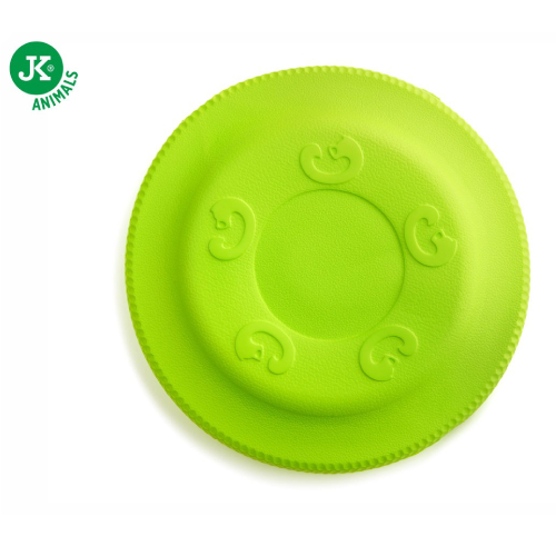 JK FRISBEE EVA suņu rotaļlieta lidojošs šķīvis GREEN 17cm