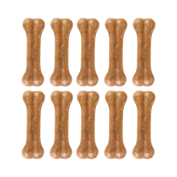 Chewing Bones gardums suņiem Presēts jēlādas kauls 8cm x10