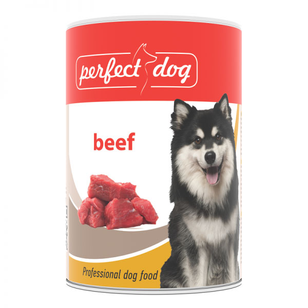 Perfect Dog Beef konservi suņiem ar liellopu 400 g
