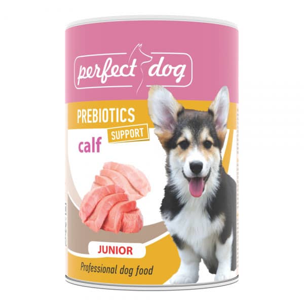Perfect Dog Junior Calf konservi kucēniem ar teļa gaļu 400 g