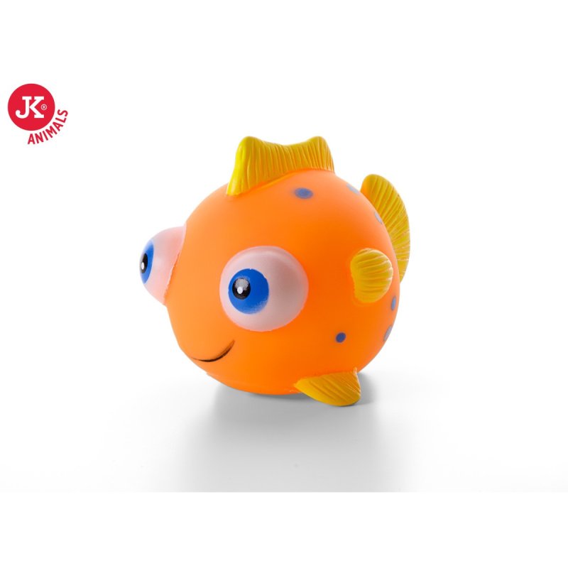 JK suņu rotaļlieta Vinila zivtiņa 10cm