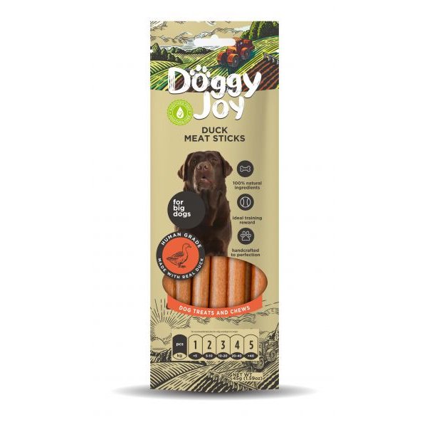DOGGY JOY gaļas desiņas suņiem Pīle 45g