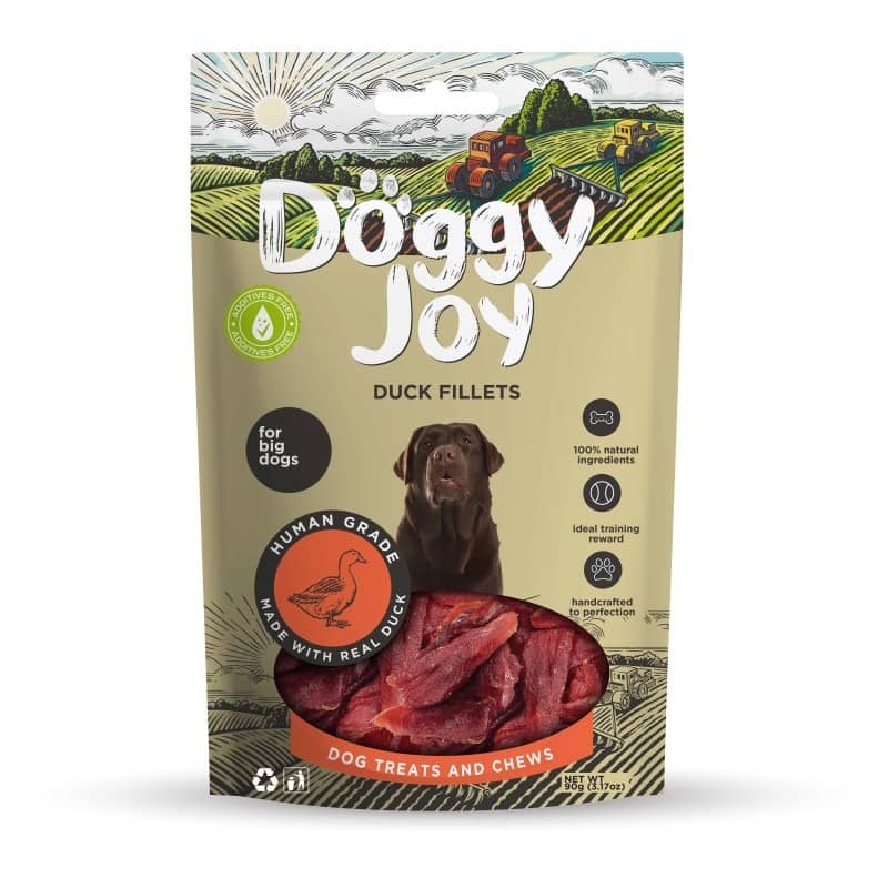 DOGGY JOY gardums suņiem Pīles filejas 90g