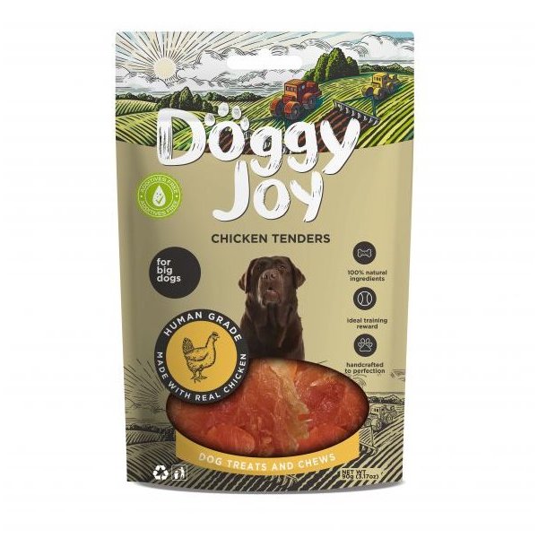 DOGGY JOY gardums suņiem Vistas gaļa 90g