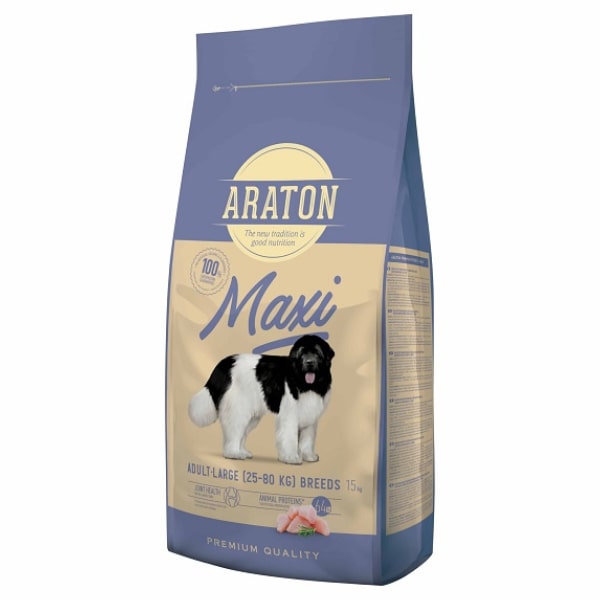 Araton Maxi sausā suņu barība ar vistu 15 kg