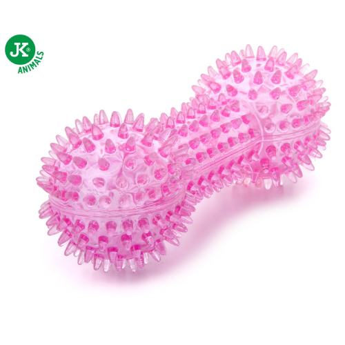 JK suņu rotaļlieta TPR Kauls Pink 15cm
