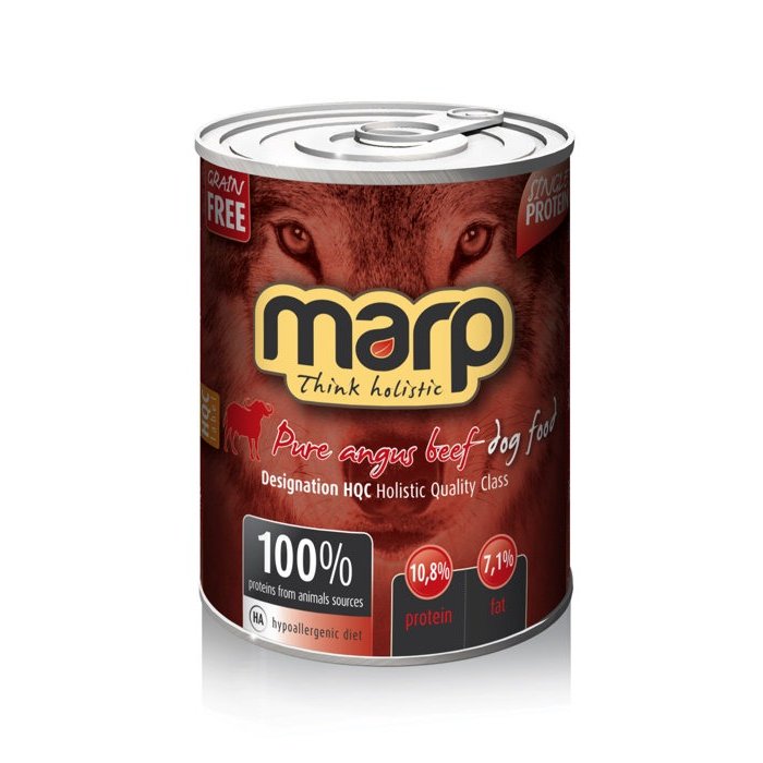 MARP DOG HOLISTIC PURE ANGUS BEEF konservi suņiem Liellops 400g