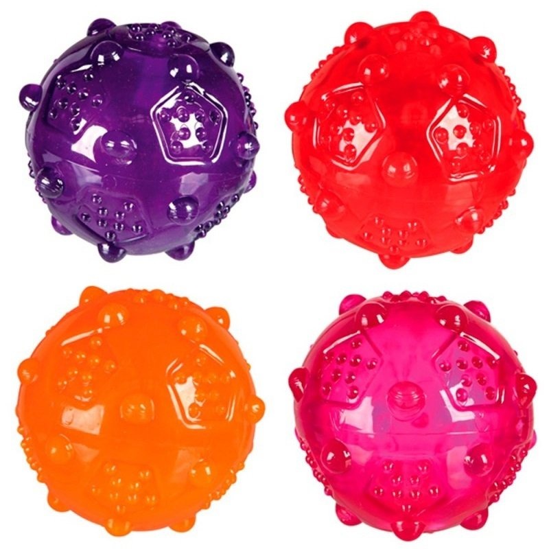 Trixie suņu rotaļlieta TPR bumba ar pīkstuli 8cm