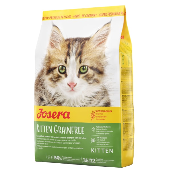 Josera Kitten Grainfree sausā kaķu barība kaķēniem bezgraudu 10 kg