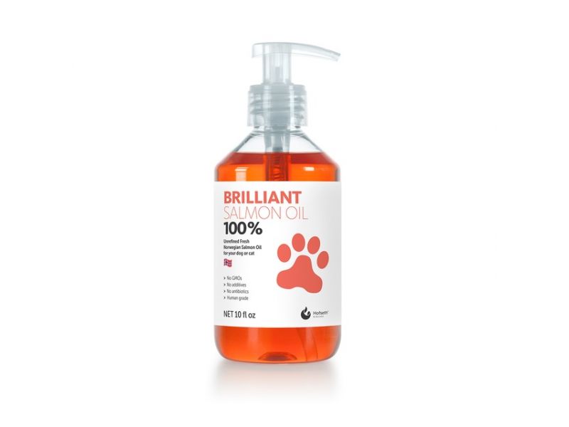 Brilliant laša eļļa ādai un apmatojumam suņiem un kaķiem 300 ml