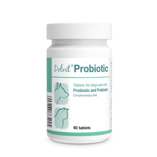 Dolvit Probiotic probiotikas tabletes suņiem un kaķiem N60