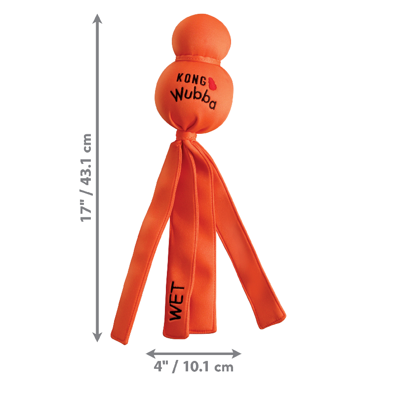 KONG Wubba Wet rotaļlieta suņiem ūdens spēlēšanai XL 43cm