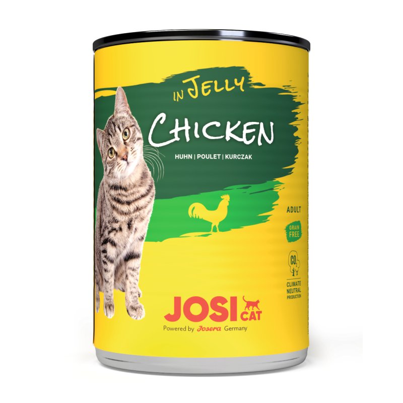 Josera Josicat Chicken Jelly kaķu konservi ar vistu želejā 400 g