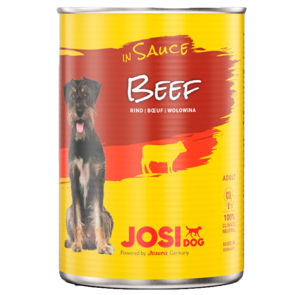 Josera JosiDog Beef konservi suņiem ar liellopu mērcē 400 g