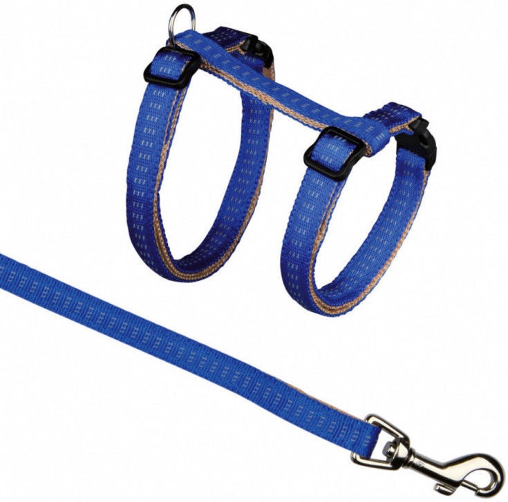 Trixie kaķu iemaukti krūšu siksna un pavada kaķiem 27-44cm/10 mm, 120cm