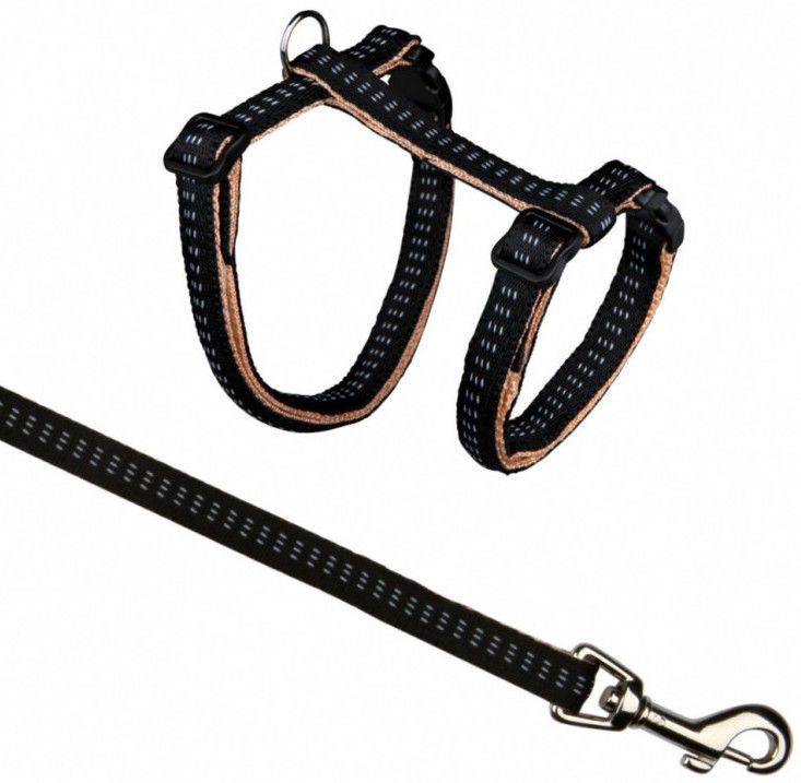 Trixie kaķu iemaukti krūšu siksna un pavada kaķiem 27-44cm/10 mm, 120cm