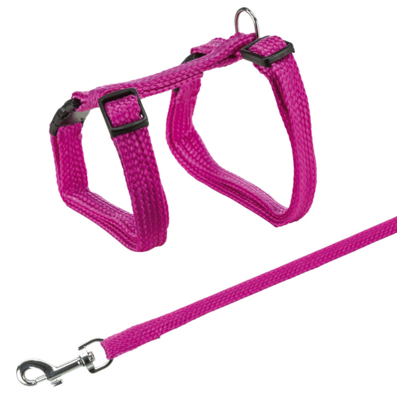 Trixie kaķu iemaukti krūšu siksna un pavada kaķiem 22-42cm/10 mm, 120cm