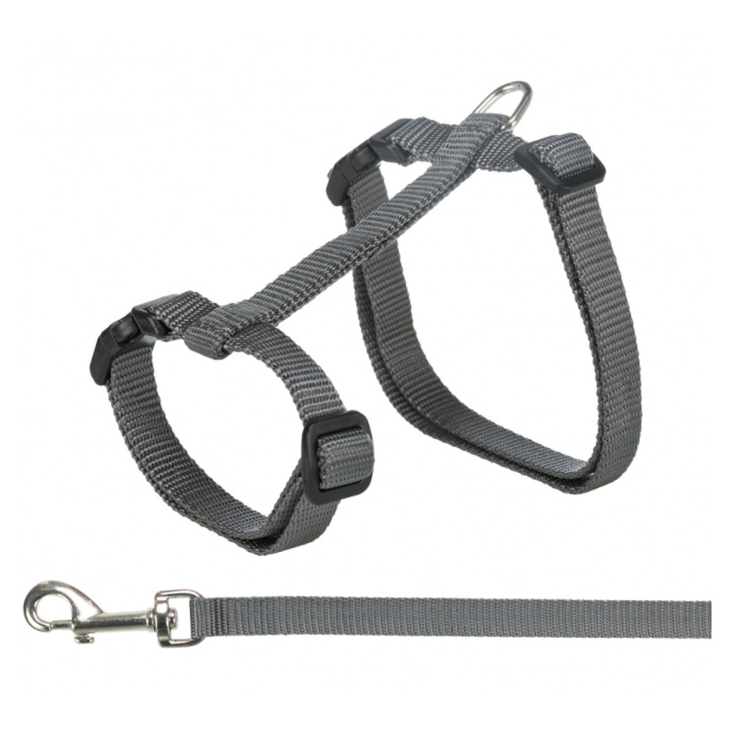Trixie kaķu iemaukti krūšu siksna un pavada kaķiem XL 34-57cm/13 mm, 120cm