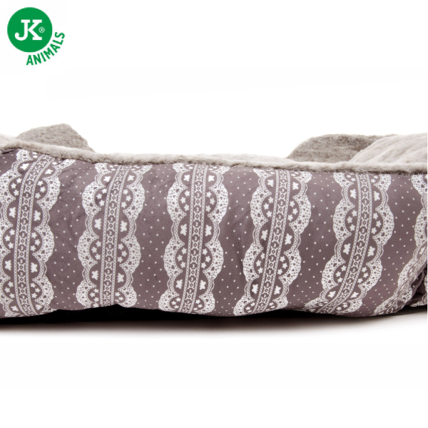 JK suņu un kaķu guļvieta FURRY GREY S 50x40x17cm