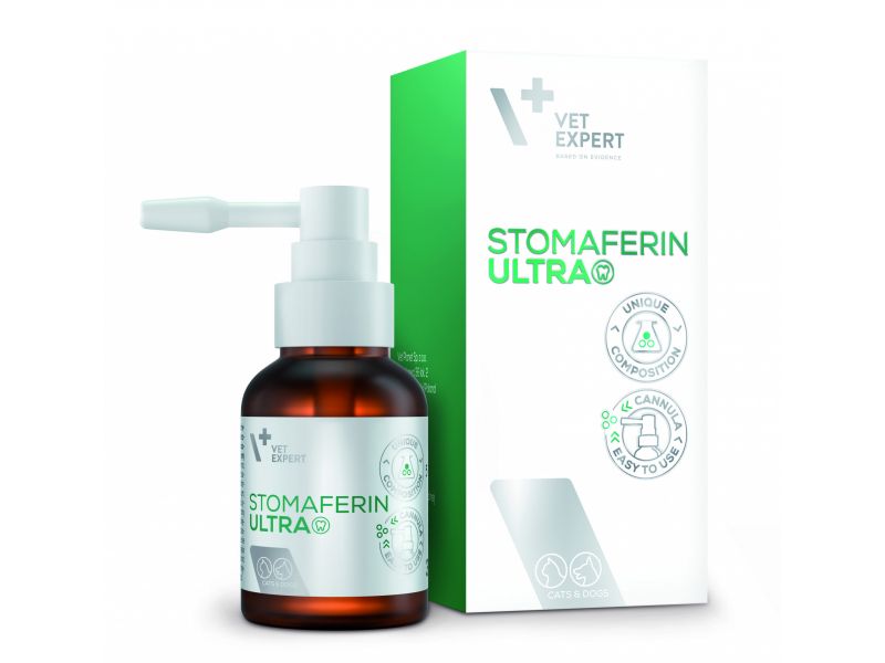 VetExpert Stomaferin zobu sprejs suņiem un kaķiem 30 ml