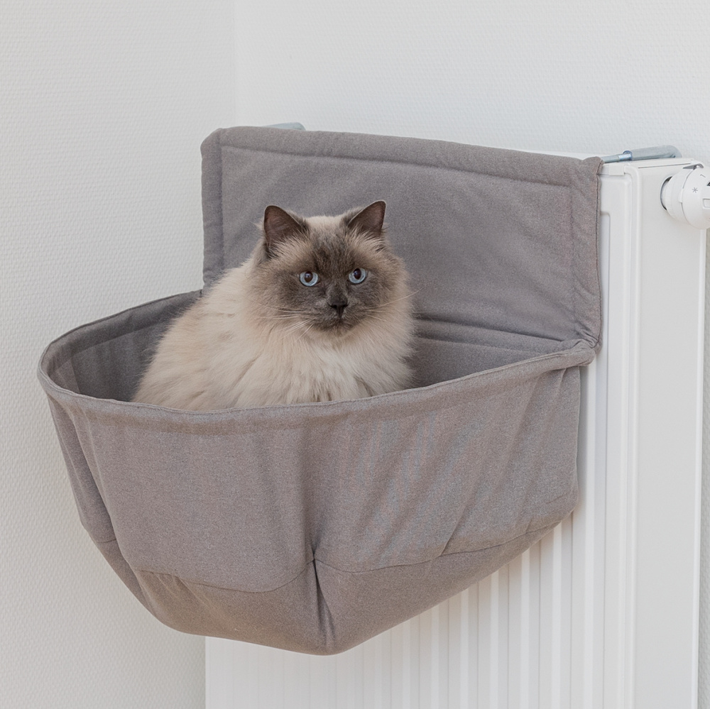 Trixie guļvieta kaķiem pie radiatora 55x15x36 XXL Taupe