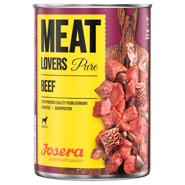 Josera Meat Lovers Pure Beef konservi suņiem ar liellopu 800 g
