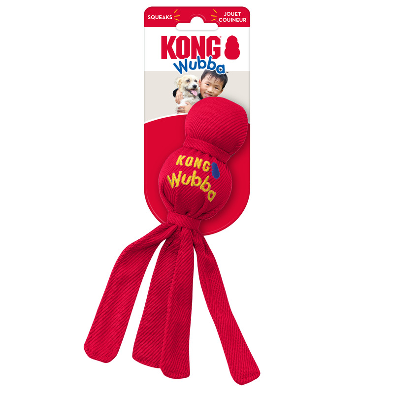KONG Wubba Classic rotaļlieta suņiem, kaķiem L 33cm