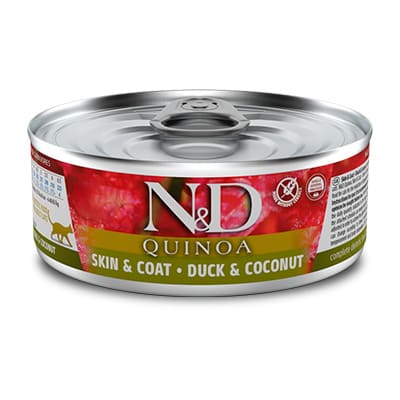 Farmina N&D Quinoa Duck konservi kaķiem ar pīli un kvinoju 80 g