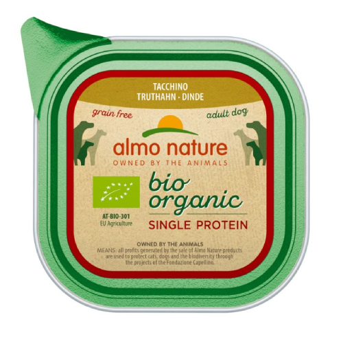 Almo Nature Single Protein Turkey konservi suņiem Tītars 150g