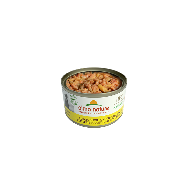 Almo Nature HFC Natural Chicken Drumstick konservi suiņiem Vistas gaļas kājiņas 95g