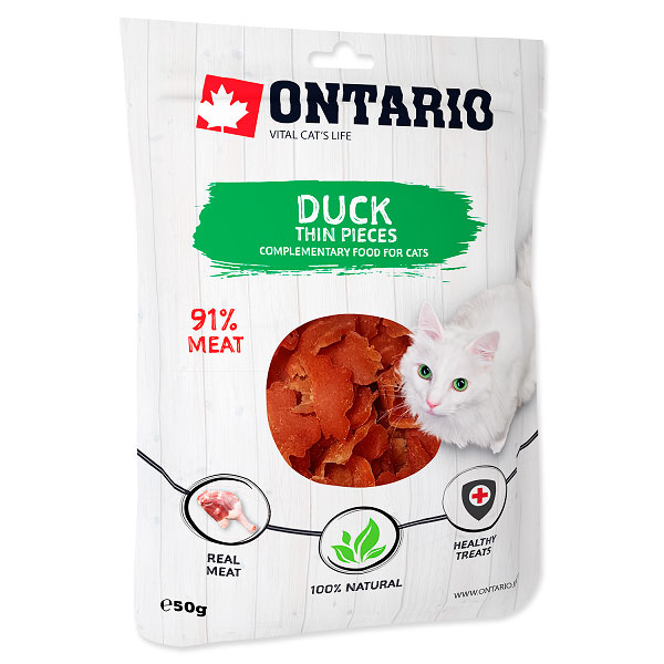 ONTATIO CAT THIN DUCK gardums kaķiem Pīle 50g
