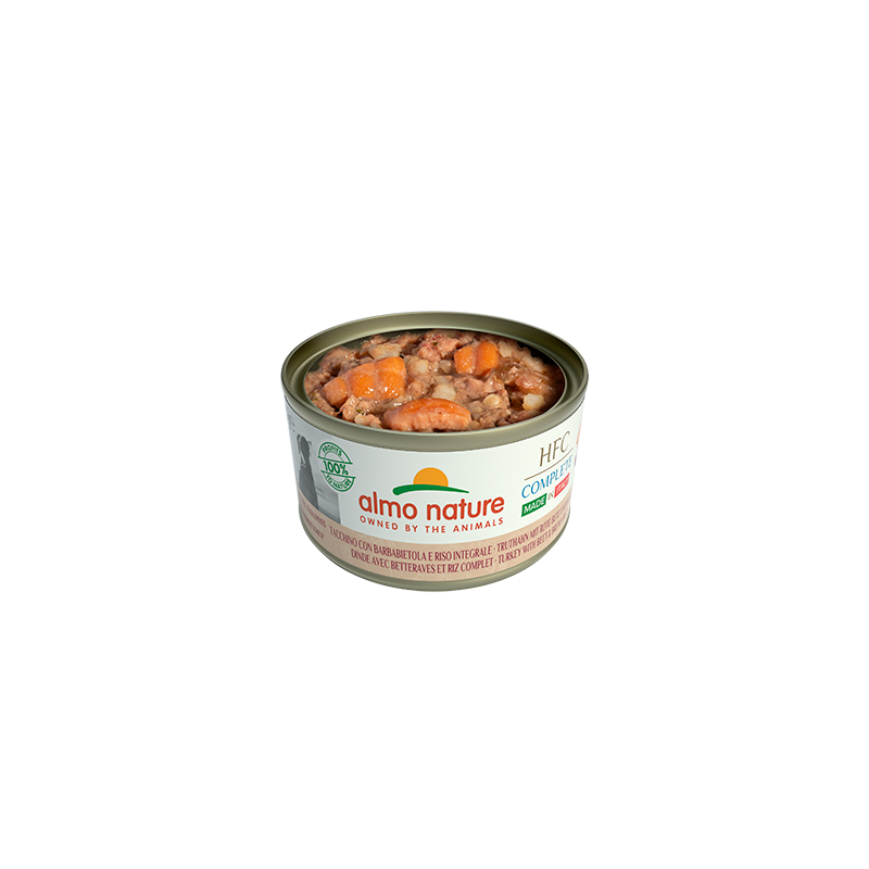 Almo Nature HFC Rosemary Salmon konservi suņiem Lasis, rozmarīns 95g