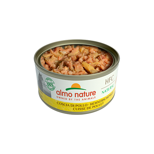Almo Nature Cat HFC Chicken Drumstick konservi kaķiem Vistas gaļas kājiņa 70g