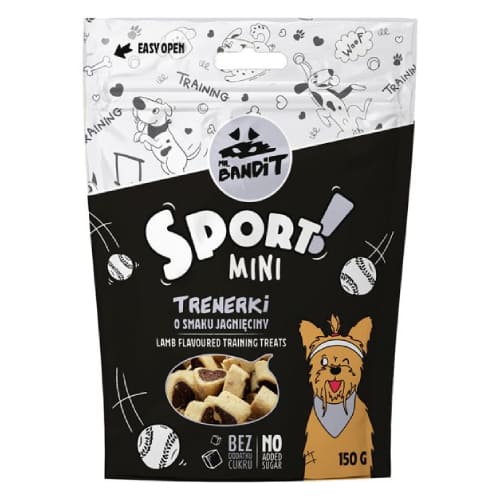 Mr.Bandit Sport Mini Lamb treniņu gardumi suņiem ar jēru 150 g