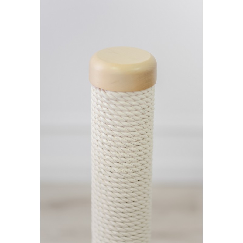 LUXUCAT Nagu asināmais kaķiem 88.6cm Beige Sizal Rope