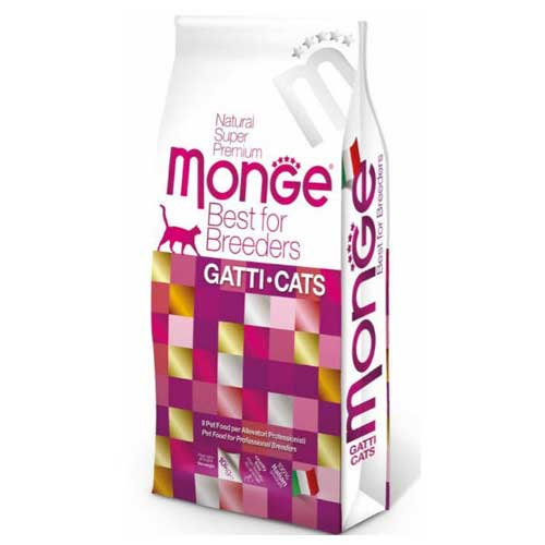 MONGE CAT BWILD SALMON PEAS sausā barība kaķiem Lasis 10kg