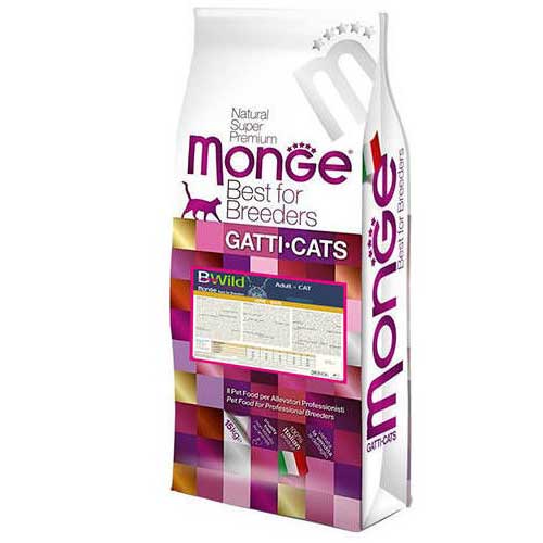 MONGE CAT BWILD HARE sausā barība kaķiem Trusis 10kg