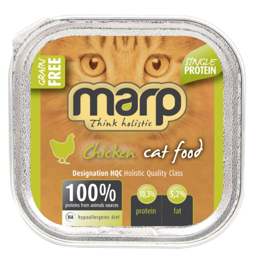 MARP CAT HOLISTIC PURE CHICKEN konservi kaķiem Vista 100g