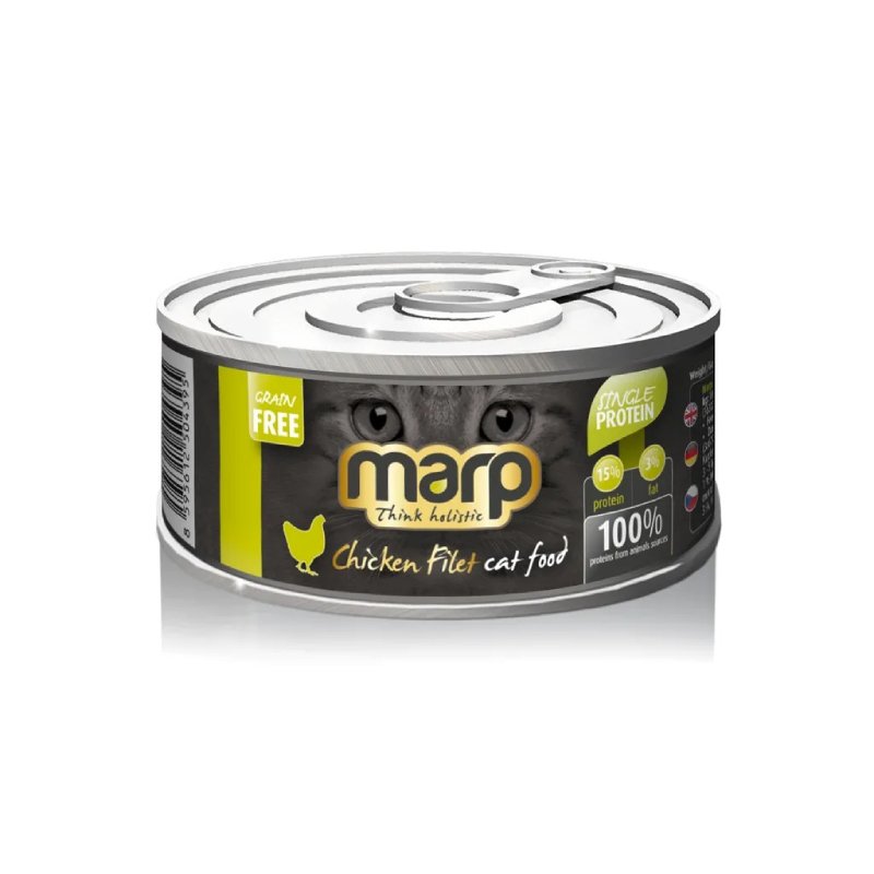 MARP CAT HOLISTIC CHICKEN FILET konservi kaķiem Vista 70g