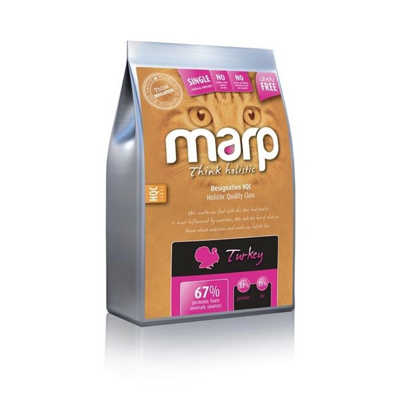 MARP CAT HOLISTIC TURKEY ALS sausā barība kaķiem Tītars 12kg
