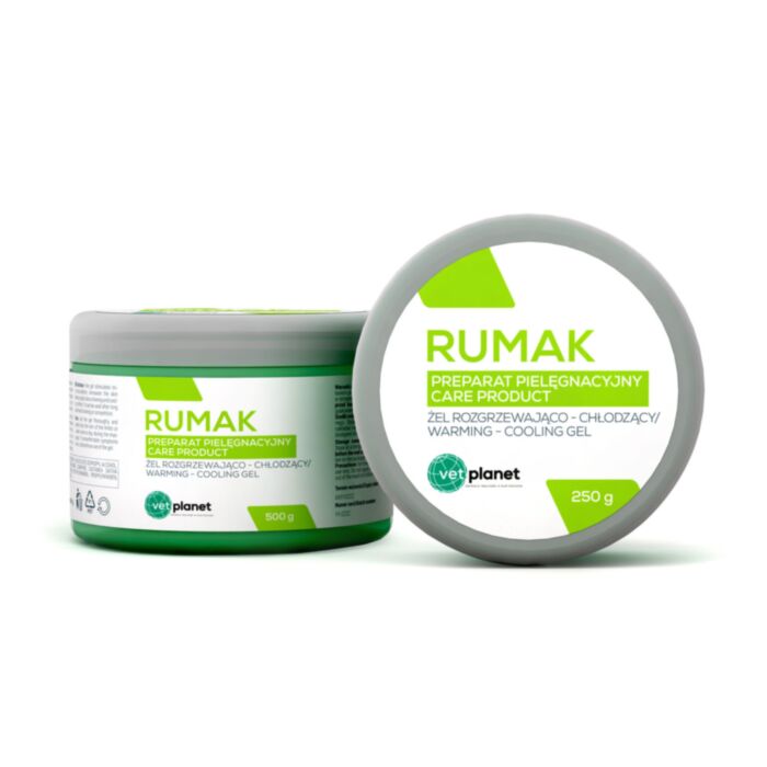 RUMAK zirgu gēls sildoši atvēsinošs ar kamparu un mentolu 250g
