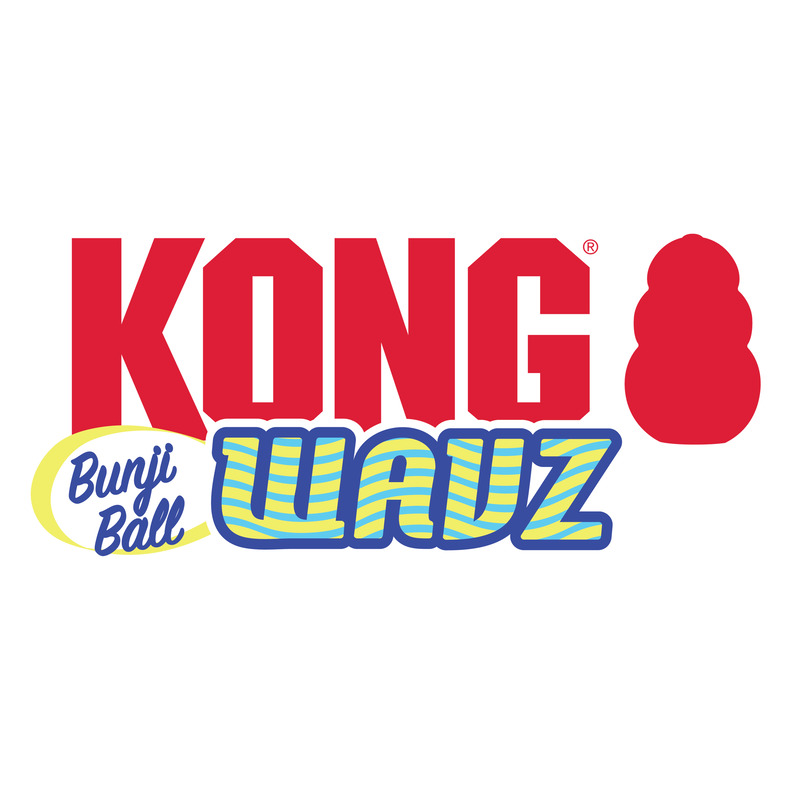 KONG Wavz Bunjiball rotaļlieta suņiem izturīga M 7cm